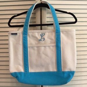 Land’s End Tote with “L” Monogram - Medium Canvas